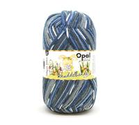 Opal Knuddelbande (420m) 6-Ply Yarn - Wool-Blend, for Knitting Warm Socks with a Unique Colour Patterns, 11323, 1 x 150g