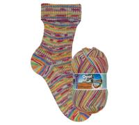Opal Lieblingsplatz (425m) 4-Ply Yarn - Wool-Blend, for Knitting Warm Socks with Unique Colour Patterns, 11466, 1 x 100g