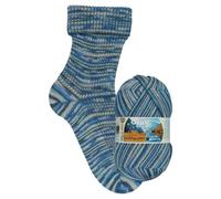 Opal Lieblingsplatz (425m) 4-Ply Yarn - Wool-Blend, for Knitting Warm Socks with Unique Colour Patterns, 11467, 1 x 100g