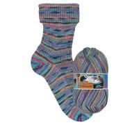 Opal Lieblingsplatz (425m) 4-Ply Yarn - Wool-Blend, for Knitting Warm Socks with Unique Colour Patterns, 11460, 1 x 100g