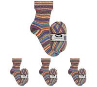 Opal - Opal Nach Hundertwasser Edition 4055-970 (425m) 4-Ply Durable Sock Yarn - 1x100g (Pack of 4)
