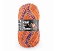 Opal Passion (420m) 6-Ply Yarn - Wool-Blend, for Knitting Warm Socks with a Unique Colour Patterns, 11374, 1 x 150g