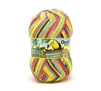 Opal Regenwald 19 (420m) 6-Ply Yarn - Wool-Blend, for Knitting Warm Socks with a Unique Colour Patterns, 11344, 1 x 150g