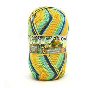 Opal Regenwald 19 (425m) 4-Ply Yarn - Wool-Blend, for Knitting Warm Socks with a Unique Colour Patterns, 11330, 1 x 100g