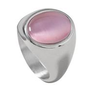 Opal Ring Retro, Natural Stone Rings | Natural Gemstone Band Ring Oval | Stylish Luxury Vintage Rings for Teen Girls Thumb Jewelry for, se beskrivning, environmental protection titanium steel, Unisex