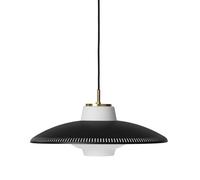 Opal Shade Pendant Black Noir