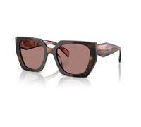 Opal Tone Square Sunglasses - female - Prada - Sunglasses - Brown - 54 MM - Accessories 54 MM