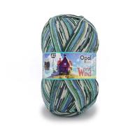Opal Wirbelwind (425m) 4-Ply Yarn - Wool-Blend, for Knitting Warm Socks with Unique Colour Patterns, 11472, 1 x 100g