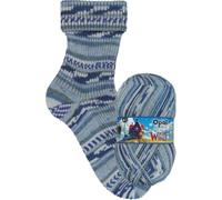 Opal Wirbelwind (425m) 4-Ply Yarn - Wool-Blend, for Knitting Warm Socks with Unique Colour Patterns, 11477, 1 x 100g