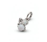 Opalescent Snowman Dangle Charm - female - Pandora - Jewellery - Gray - ONE SIZE - Accessories ONE SIZE