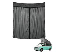Opaltool Magnetic Van Bug Nets for VW T6/T6.1/ T6 California, Magnetic Sliding Door Fly Screen Net Mosquito Net with 4-Sided Magnets for Outdoor Camping