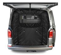 Opaltool Van Bug Screen for VW T5 T6 T6.1 T5 California T6 California, Rear Door Mosquito Screen Net with Snaps and Center Zipper Closure, Fly Screen Mosquito Net for Outdoor Camping