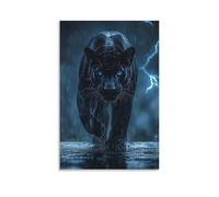 OPANZYYDE Leopard Wall Decor Poster Canvas Prints Picture Modern Wall Art Picture Wall Hanging for Bedroom Living Room Decor 20x30inch(50x75cm)