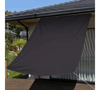Opaque Balcony 60x600 cm Wind & UV Protection No Drilling Ideal for Wire Link Fences Patios Gardens Pools Dark Grey Outdoor Shield