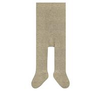 FALKE Unisex Baby Family B Ti Sustainable Cotton Plain 1 Pair Tights, Beige Sand Melange 4650, 1-6 months