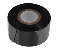 Opatiny 1 Piece Black Ribbon For HP 241/DY8 Printing Coding, Black Resin Thermal Transfer Coding Foil Ribbonss(25mmx122M)