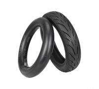 Opatiny 10x2.125 Electric Scooter Tire Kit for Segway F Series, Heavy Duty Rubber Outer Tyre and Inner Tube with Shock Absorption(Inner outer tube Black)