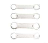 Opatiny 170mm Bicycle Front Fork Shoulder Cover Screw Removal Tool, Stainless Steel Wrench for RST Oil Spring MTB Maintenance(30-32mm)