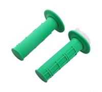 Opatiny 22mm Handlebar Grips Pair Lock-On Fit for kawasaki 22mm Handlebar(Green)