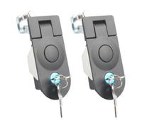Opatiny 2pc Flush Mount Compression Latch Trigger Lock with for Keys for RV Boat Trailer
