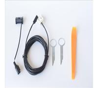 Opatiny 3.5m Wireless Mic Cable for MMI 3G Plus System, Compatible with A4L for A5 S5 for Q5 for A6L A8, Bare Copper Core BT Audio Adapter