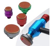 Opatiny 4 Pack Paintless Dent Repair Tool Set for Car Body,Knock Out Dings on Doors Hoods,Cowhide Handle with Aluminum Alloy Construction,Portable PDR Tools For Auto Sheet Metal