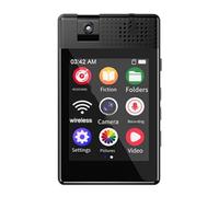 Opatiny 64GB Wireless for MP3 Player with HiFi Sound, 180° Camera and Built-in Speaker, eBook Reader, Recorder, 2.5-Inch Full Touch Screen, Portable Design for On-the-Go Use, Black