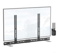 Opatiny Adjustable Soundbar Bracket for TV Mount, All Metal Sound Bar Wall Mount Kit, for vesa Compatible Holder