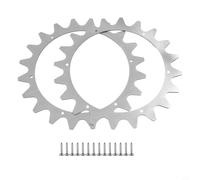Opatiny Anti-Skid Wheel Nails For Ecovacs Goat Robotic Lawnmower, Stainless Steel, Replacement Parts with Mounting Screws