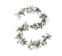 Opatiny Artificial Olive Leaf Garland 180cm Realistic Decor for Various Settings