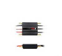 Opatiny Brushless ESC RC Boat 2-6S for LiPo 50A-150A Waterproof Controller with 5.5V/5A BEC Programming Card(50A)