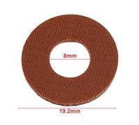 Opatiny Carbon Fiber Drag Washers for ABU B3/P3/B4/P4 and MAX3/MAX4/PMAX3/PMAX4 Fishing Reels, 1 Set, Compatible with Garcia Baitcasting Reel Models