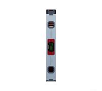 Opatiny Digital Angle Finder 400mm Aluminum Alloy Buzzer Digital Angle | Buzzer alarm alerts at target angle, dual- X/Y measurement, large LCD screen, 400mm length, silver finish