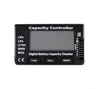 Opatiny Digital for battery Tester for Lipo LiFe NiCd 2-7S Packs Digital | Supports 2-7S for lipo, LiFe, NiMH, NiCd; mode switch for easy testing; for ideal for multi-model hobbyists