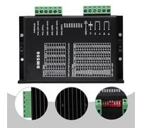 Opatiny DM556 Microstep Motor Driver for Nema17 Nema23, Wide Voltage 20-50V, Adjustable 1-5.6A, High Precision 200kHz Step Pulse