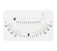 Opatiny Dual Tube Marine Tilt Gauge 153mm Brass Ball Indicator