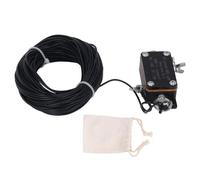 Opatiny End-Fed Half-Wave Antenna 1:49 Balun HF Shortwave Radio Antenna 3-30MHz 20m Cable for SSB/CW/FT8, 50 Ohm Impedance, Compact Portable Design