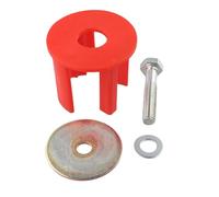 Opatiny Engine Mount Insert Kit for A3/TT/Golf MK5/MK6 2.0T 2.5L Red - Direct Replacement, Plastic + Metal