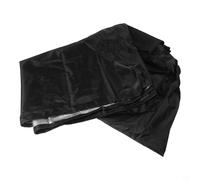 Opatiny Folding Bed Cover, Waterproof Outdoor Lounge Chair Protective Cover, Weather Resistant Dust Proof, Black Oxford Fabric Furniture Protection, for Patio Garden Recliner(80 * 30.5 * 94CM)