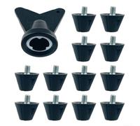 Opatiny for astro Turf for studs 12pcs Plastic Metal for hybrid Design | for hybrid metal-plastic build, optimal balance of durability and flexibility, all-weather use