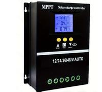 Opatiny for MPPT Solar Charge Controller 60A 80A 100A, 12V 24V 36V 48V for Auto Switch, LCD Screen & USB Ports PV Panel Battery Charging(80A)