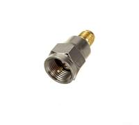 Opatiny for sma to F Type for coax Adapter Kit 50 Ohm Gold Plated Pure Copper RF Connector Set for WiFi DAB+ for fm Antenna for satellite Receiver CCTV GPS