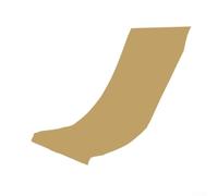 Opatiny Garden Patio Lounger Replacement, Sling Fabric, Beach Chair Cover, Recliner Canvas for Outdoor Seating, 120x45cm(khaki)