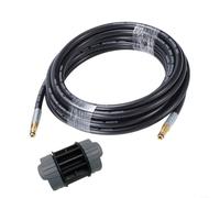 Opatiny High Pressure Replacement Hose and Connectors for Karcher K2-K7 Series Washers Quick Connect 5M Black(10M)