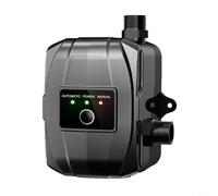 Opatiny Household Fully Automatic Water Pressure Booster Pump Quiet Operation Easy Install Garden Tool Black(US)