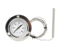 Opatiny Industrial Oven Thermometer with 1.5 m Cable, 68 mm Stainless Steel Probe for High Temperature Monitoring from 0-600℃