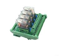 Opatiny Industrial Relay Module 4-Ch DIN Rail 16A Load(DC12V)