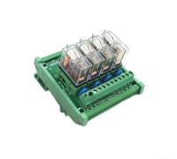 Opatiny Industrial Relay Module 4-Ch DIN Rail 16A Load(DC24V)