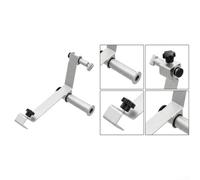 Opatiny Metal Spool Holder Kit for A1 A2L for top Mount Metal Spool Holder | Robust metal build, silver gray finish, for top mount design, includes screws and clip rings, fits A1 A2L