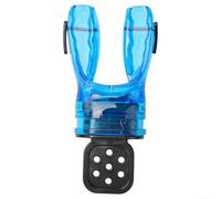 Opatiny Moldable Scuba Diving Mouthpiece Silicone Regulator Bite Piece Custom Fit Anti-Aging Snorkel Gear Accessory White(Bule)